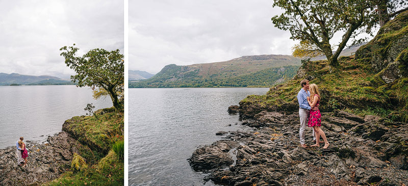 engagement photographs in the Lake District, Cumbria