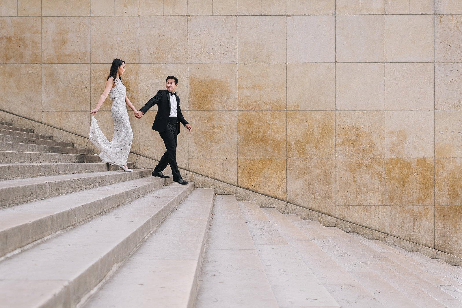 Destination elopement and wedding photographer in Paris