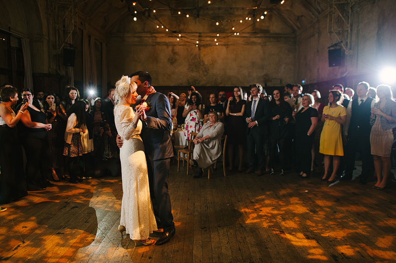 First Dance at Battersea Arts Centre wedding