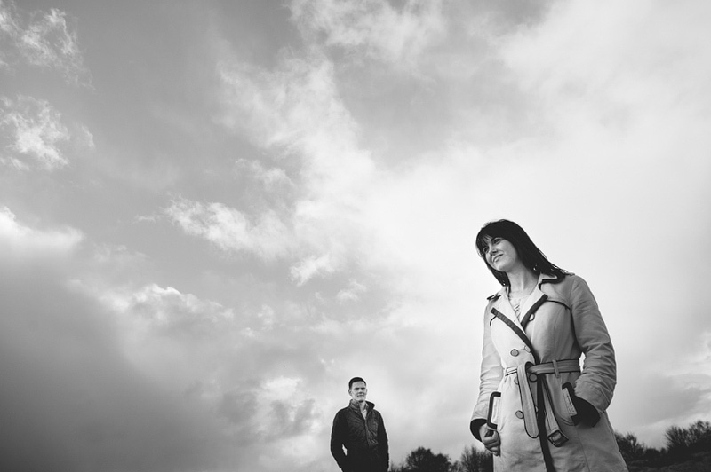 Natural Engagement Photographs of couple in love