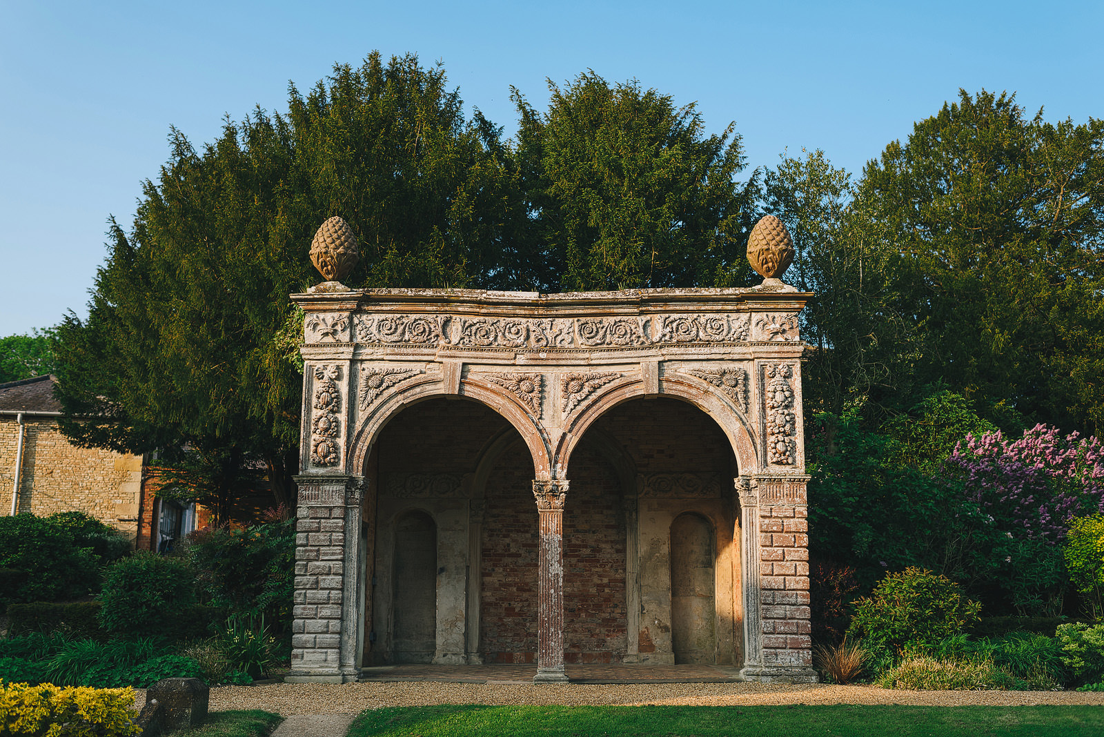The orangery ceremony area