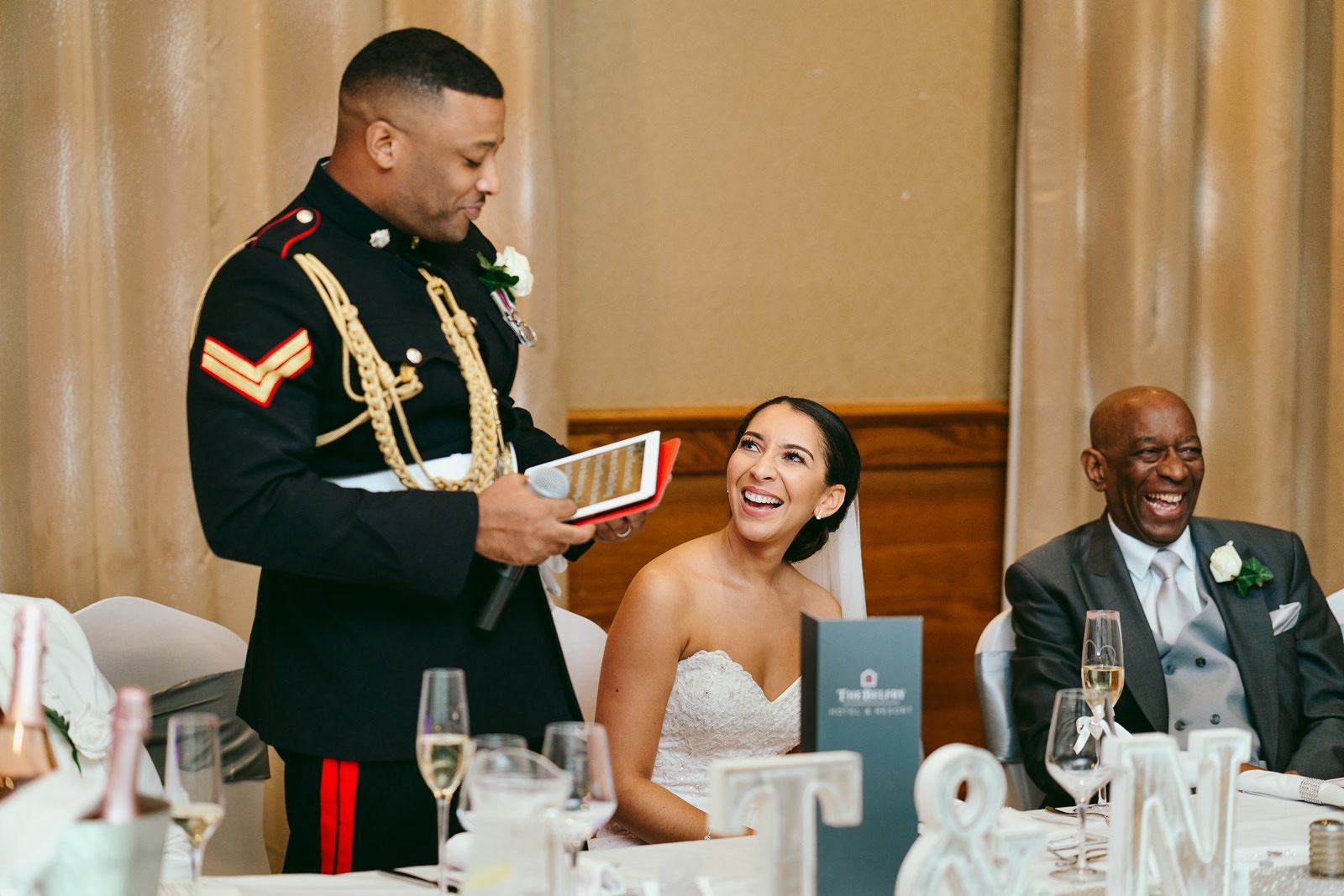 Speeches at the Belfry Hotel and Spa, Sutton Coldfield
