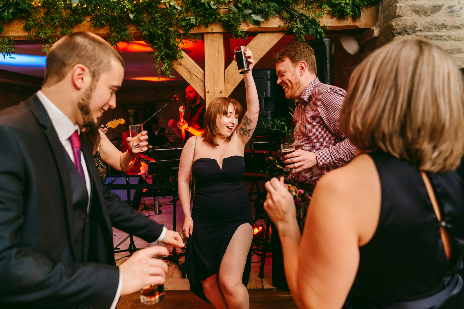 guests dancing